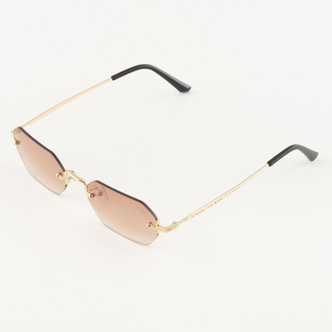 Obsidian Champagne Sunglasses
