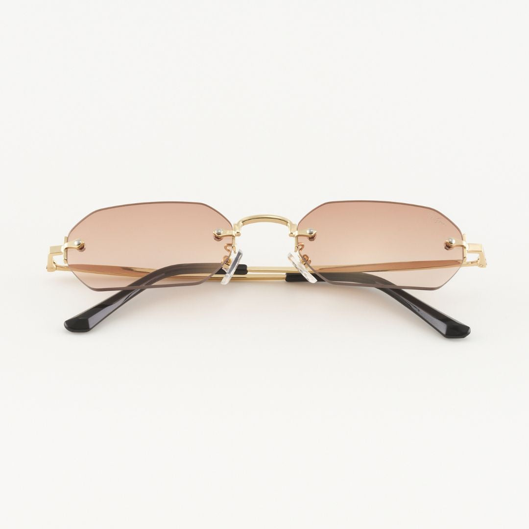 Obsidian Champagne Sunglasses